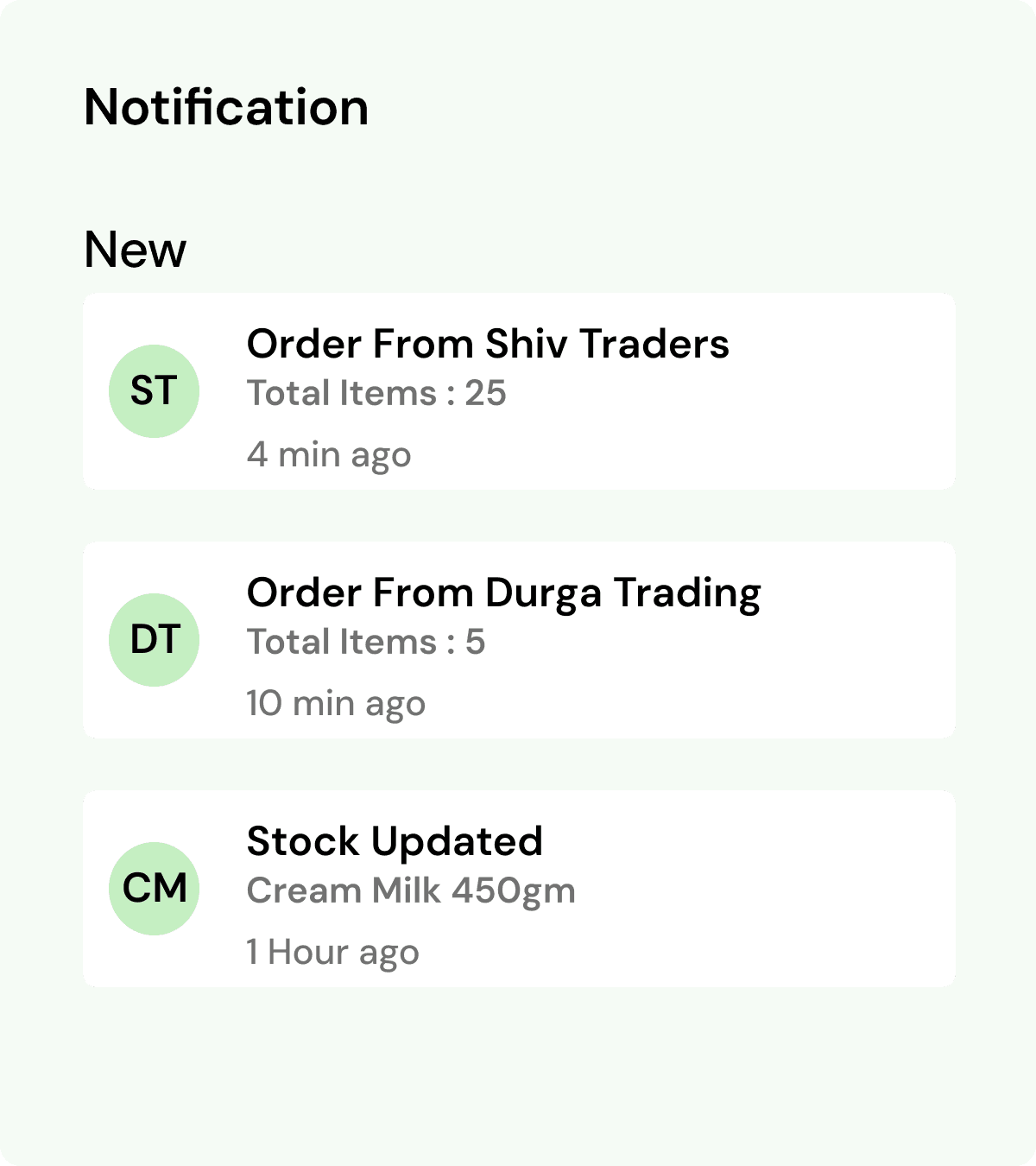 Real-time Update & Notification app